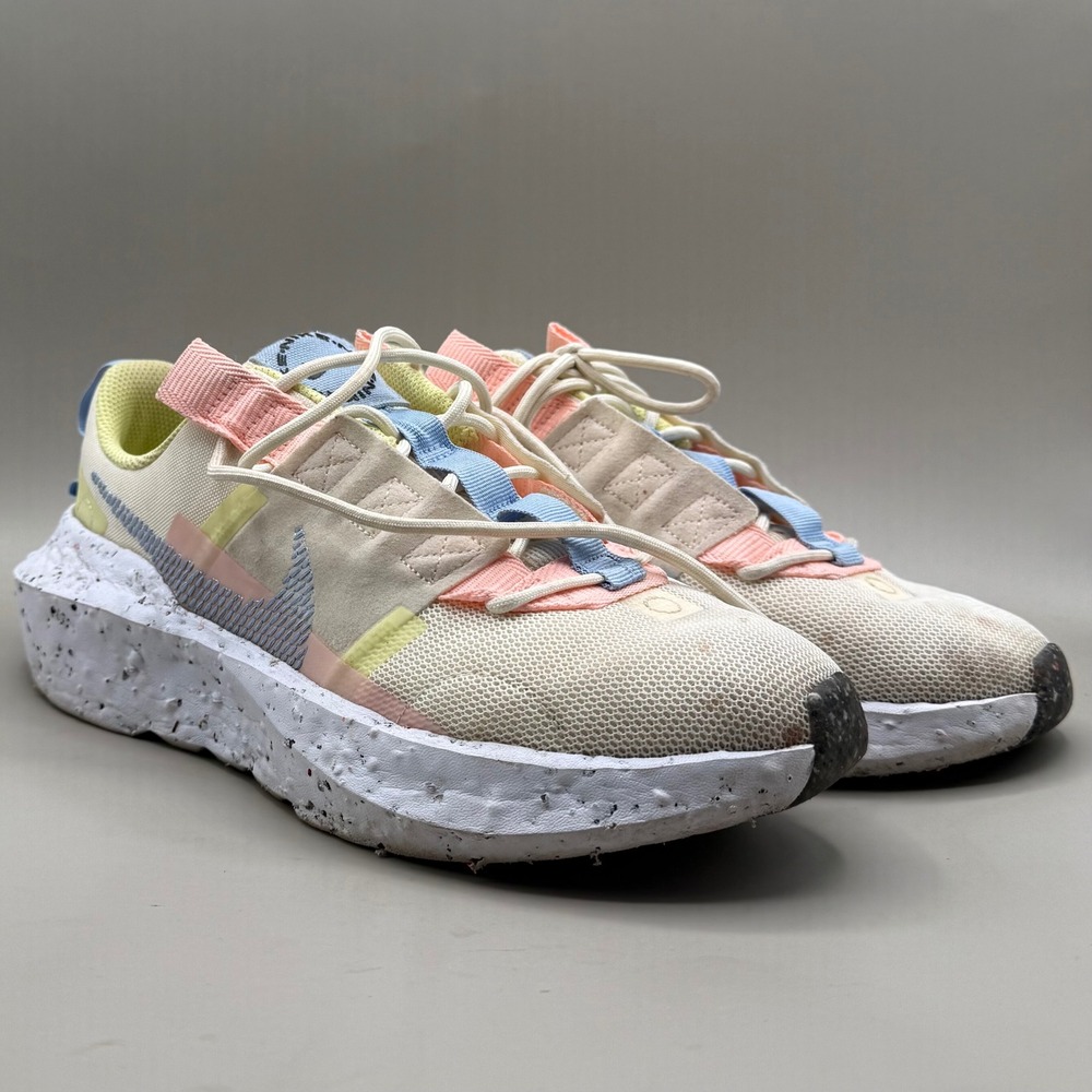 Nike Crater Impact Womens 8 Sneakers Pastel CW2386-700 Light Bone